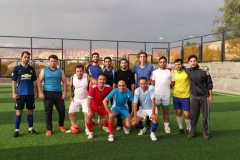 فوتبال چمنی اساتید و دانشجویان 1